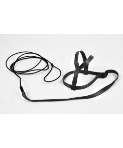 Avian Adventure Harness Extra Small - Quakers, Senegals, Conures - Black